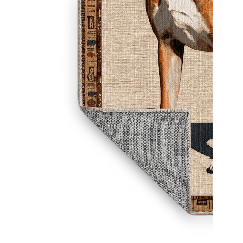  Tapis lavable pour chien Pharaoh Hound, Rectangulaire 3 pi x 5 pi