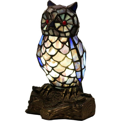 Stained Glass Animal Table Lamp