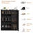 Shoe Cabinet with 2/3/4/6 Flip Drawers/ with 3 Flip Drawers & Side Door, Wooden Shoe Organizer w/Adjustable Shelf, Shoe Storage for Entryway, Hidden Shoe Cabinet for Hallway,-1198379411