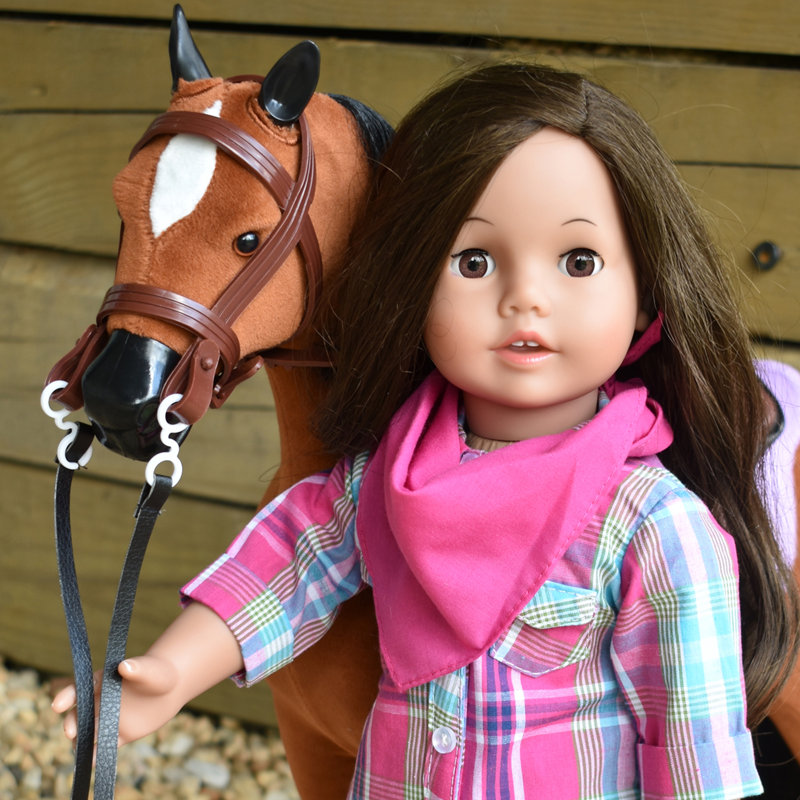 Doll Fabric Horse