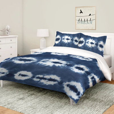 Édredon Kanoko Indigo
