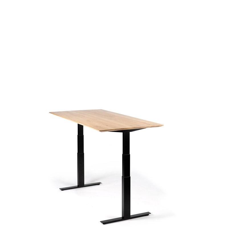 Bok Solid Wood Writing Desk, 0.8" H x 55.1" W x 27.6" D