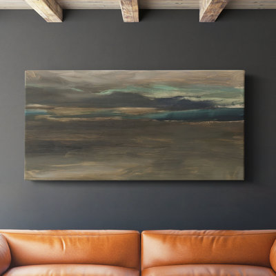 Mute Lake View I - Toile tendue avec châssis - Prêt à accrocher