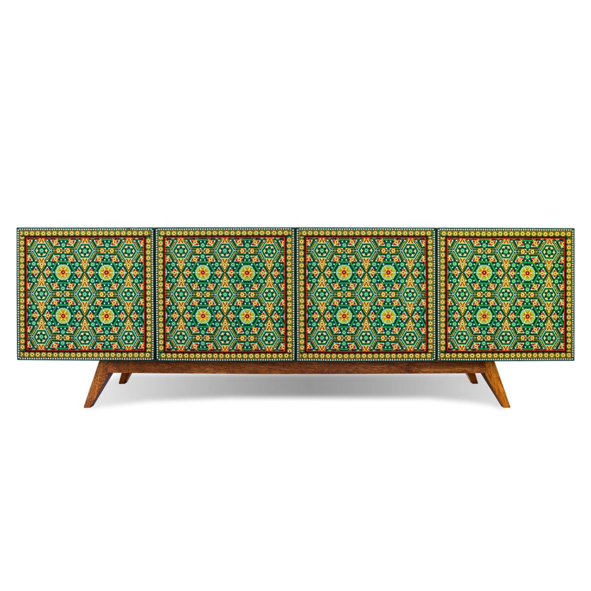 Sideboard 81'' Solid Wood Sideboard