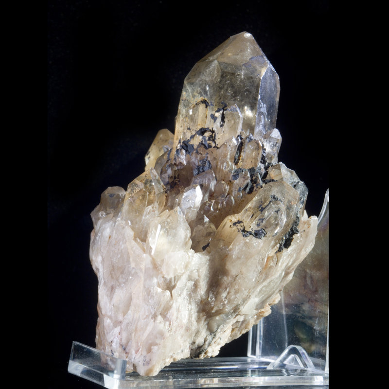 Citrine naturelle avec manganèse