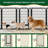 8 Panel Metal Exercise Pen With Door-93674516