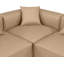 Canapé modulaire en similicuir 4 pièces Houswerth-94884274