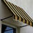 Awntech Santa Fe Acrylic Fabric Fixed Awning with Iron Rope Arms-28213025-28213260