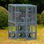 Tablettes d'extérieur pour chat Catio Cat