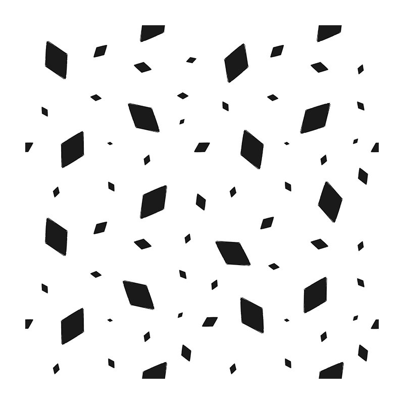 Beanland Matte Peel and Stick Mural, 250 x 250cm