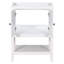 Base de meuble-lavabo 24 po seulement, structure en bois massif, armoire de rangement avec portes et tablette ouverte-110767872