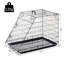 Palmdale Trapeze Collapsible Dog Pet Travel Box Cage Removable Tray 93Lx58Wx65H cm