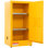Armoire de sécurité en acier galvanisé 18,1 po x 18,1 po x 35,4 po, armoire de rangement à tablettes réglables et inflammable, pour usage commercial, industriel et domestique, buffet