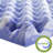 2" Reversing Purple Gel Memory Foam Mattress Topper with waterproof mattress  protector-96346560