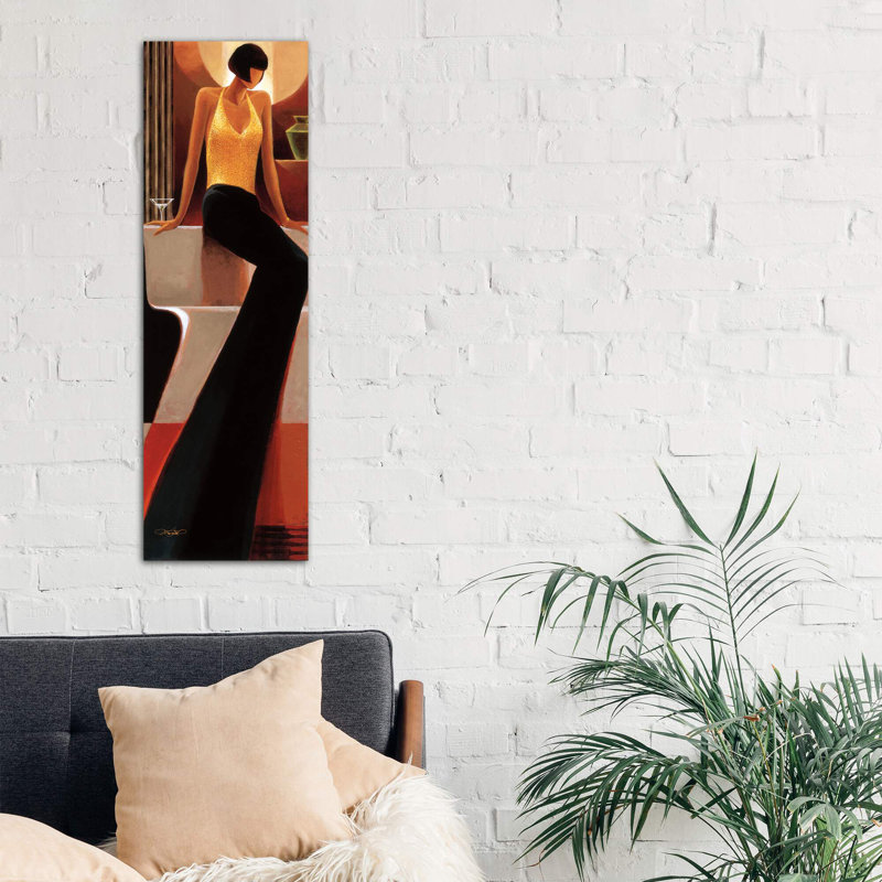 Mystique by Keith Mallett - Wrapped Canvas Panoramic Print, 30.48 cm H x 91.44 cm W x 1.91 cm D