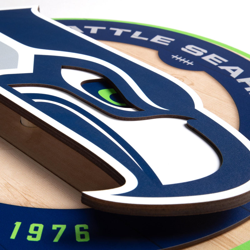 NFL Seattle Seahawks 3DX Circle Wall Art