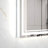 Oversized LED Bathroom Mirror Wall Mounted Mirror With 3 Color Modes
