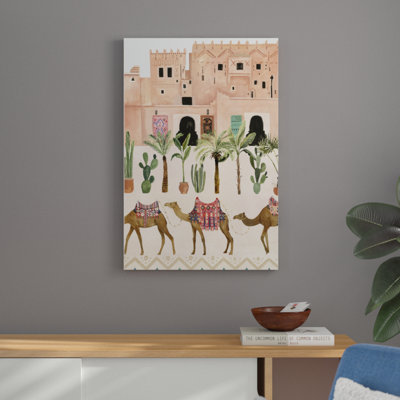 Meet Me In Marrakech B by Victoria Borges - Painting on Canvas