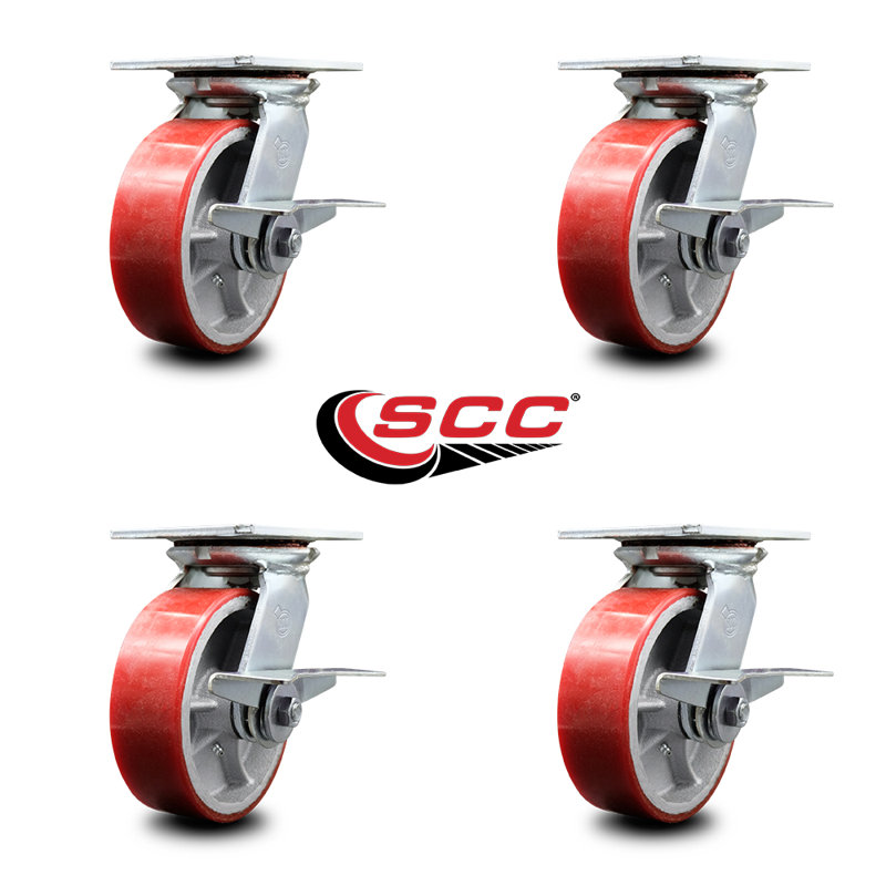 Poly sur roulettes en fonte
