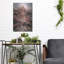 Art mural luxueux en métal «Abstract City» par Andreas Magnusson, 16 po x 24 po-2109833942