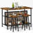 Grondin 47.24" Iron Kitchen Island Set-964939965