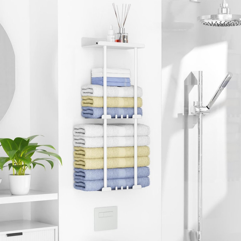 Wall Mounted Required Towel Rack