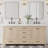 Cambridge 72.25'' Double Bathroom Vanity with Top-2109555678