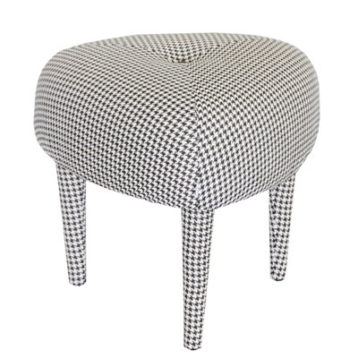 Solid + Manufactured Wood Accent Stool