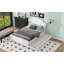 Lit plateforme en bois avec tête de lit et lit gigogne simple pour un gain de place et un soutien robuste-1225904085