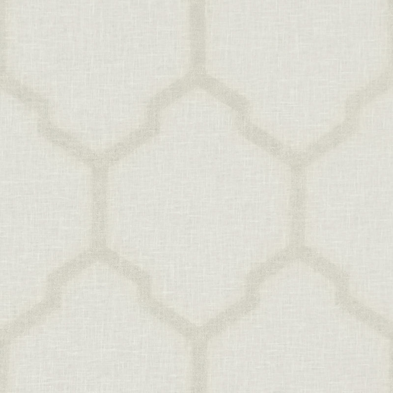 Lusso Sheers Arturo Fabric, Ivory/Gold