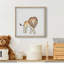 «Carwell Walking Lion», reproduction encadrée-926482975