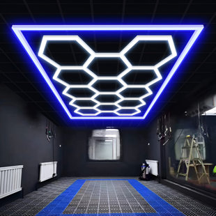14 Hex Hexagon Garage Lights