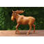 Orignal sculpté à la main en bois Statue Figurine Sculpture Art élan décoratif Home Decor Décoration rustique fait à la main-396994043