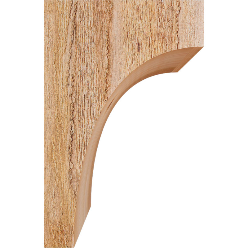 Huntington Corbel, H 12 po x l 6 po x P 8 po, Sciage brut, Cèdre rouge