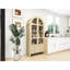 Armoire de cuisine moderne avec 2 tiroirs, 4 grattoirs et contreplaqué en bois