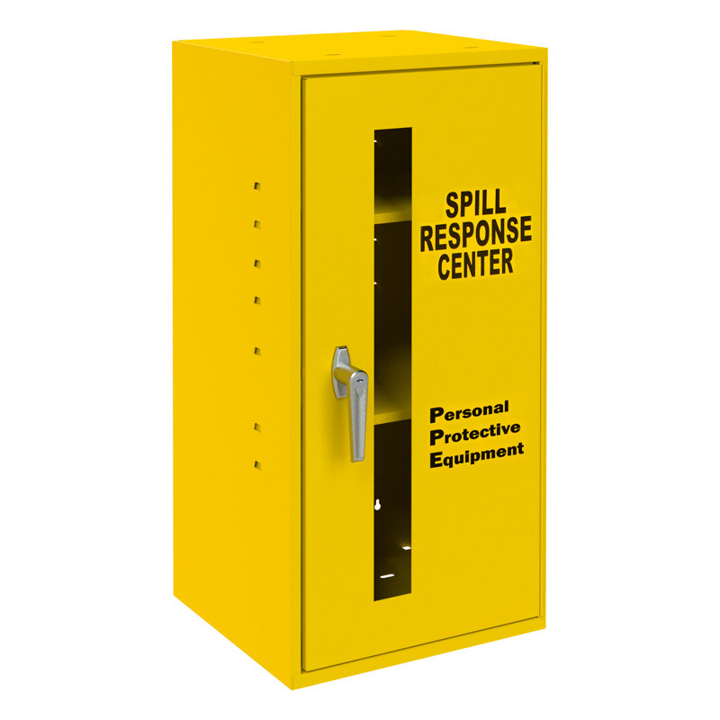 Armoire de protection contre les déversements et respirateur H 30 po x l 13,75 po x P 12,75 po, Pochette