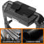 Cadre de pare-pluie en aluminium OMU Genesis Series pour Jeep Wrangler JL 2018 et Jeep Wrangler Gladiator JT 2018+