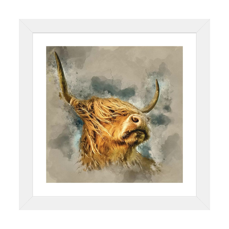 « Magnificence II » par Mark Gemmell-impression d’art graphique, H 24 po x l 24 po x p 1 po, Papier blanc, Blanc
