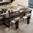 Black Rectangular Solid Wood writing desk-118233008