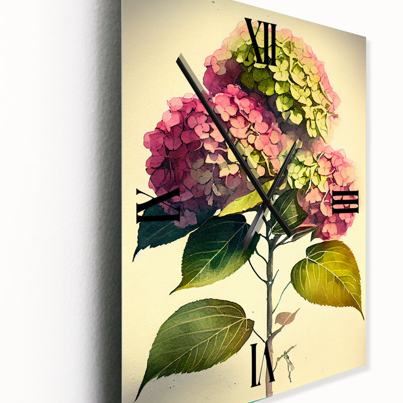 Jerem - Horloges murales florales, Grand