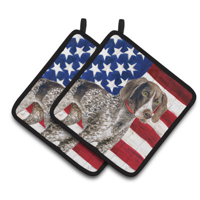 Cuisinier poignée patriotique shorthaipointer de caroline trésors