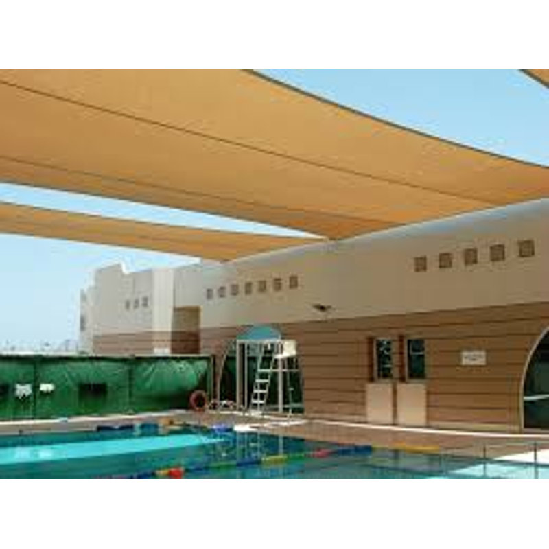 Riverstone Industries Fabric Screen for Shade Sail, 69.6" H x 1800" W x 0.5" D, Blue