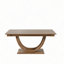 Ensemble de 6 tables de salle à manger en bois 6 pièces avec banc long et 4 chaises-1034474250