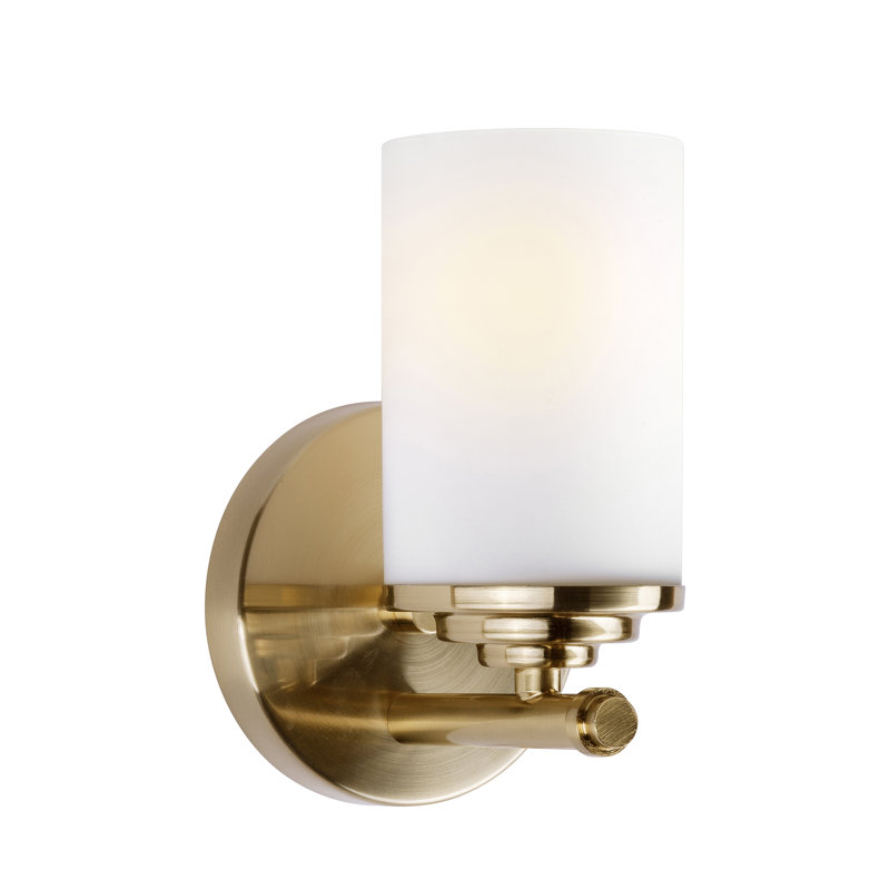 Ariauna Armed Sconce, Umber Linen, Soft Gold