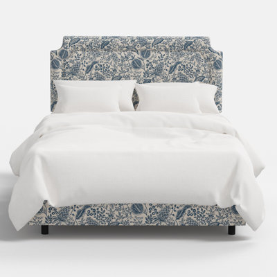 Hampton Bed In Pomegranate Blue