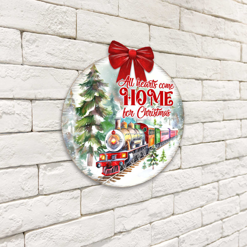 Décoration de porte Gunas «Come Home for Christmas»