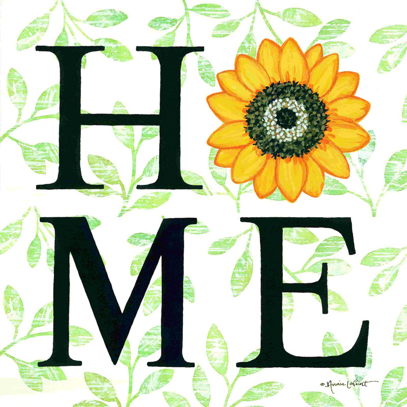 " Home " by Annie LaPoint, 30" W x 30" H