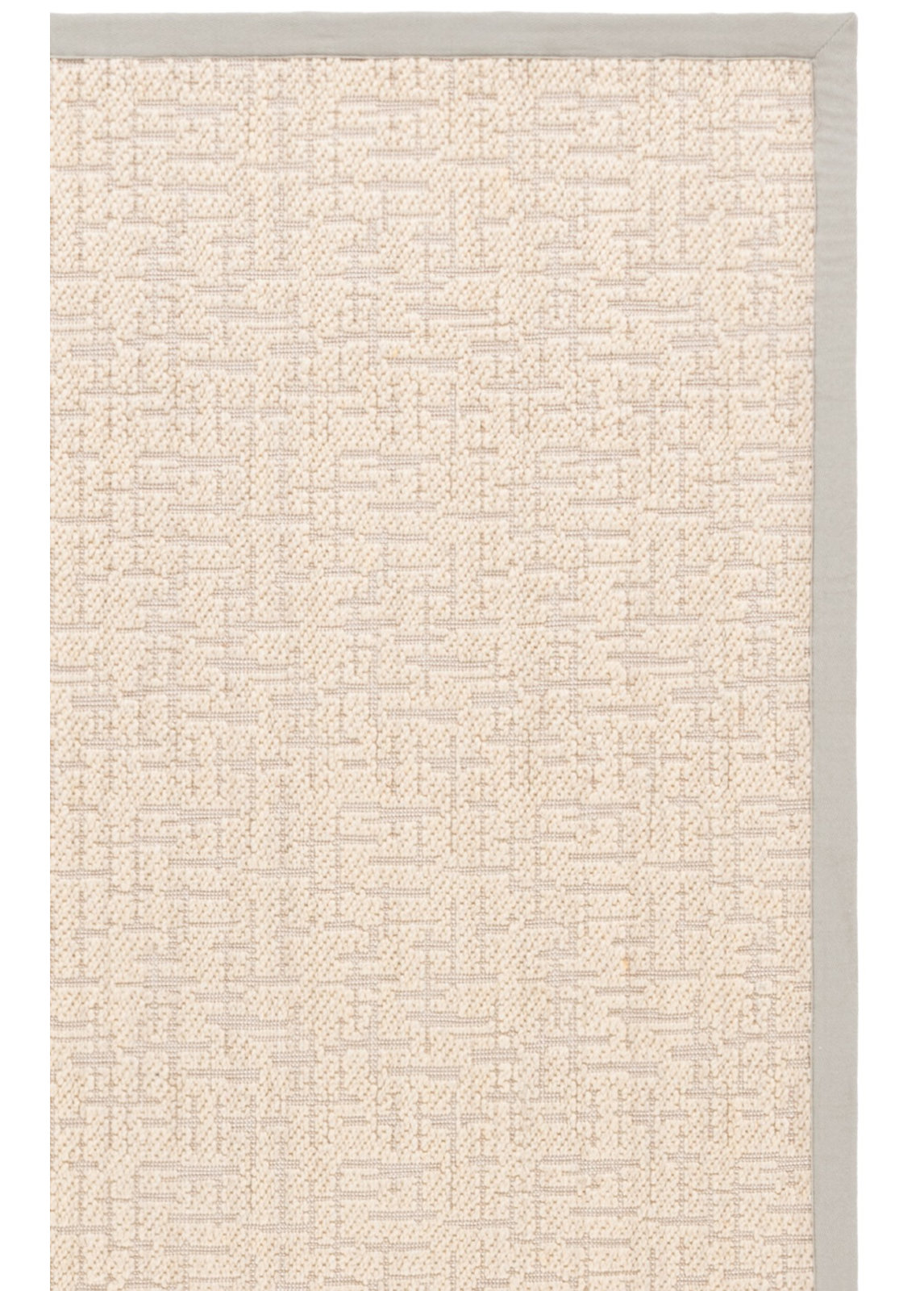 Boucle Flatweave Wool Jute Rug, Runner 2'3" x 8'