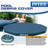 Intex 10ft x 30in Metal Frame Swimming Pool Set with Filter and Debris Cover