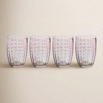 Oakes Ribbed Drinking Glass